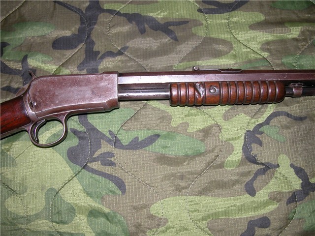 Winchester Model 1890 Pump Action Rifle .22 Long-img-3