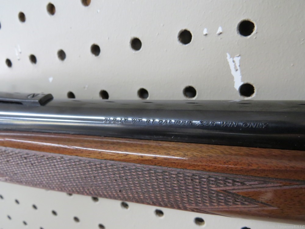 Browning BLR Lightweight 81 - 358 Winchester, 20" BL   *NO RESERVE*-img-5