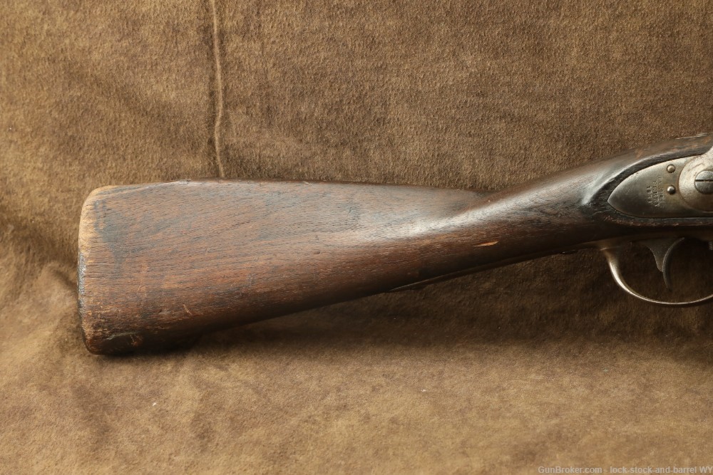 1836 production Harpers Ferry m1822 Musket .69 Cal Converted Percussion -img-3