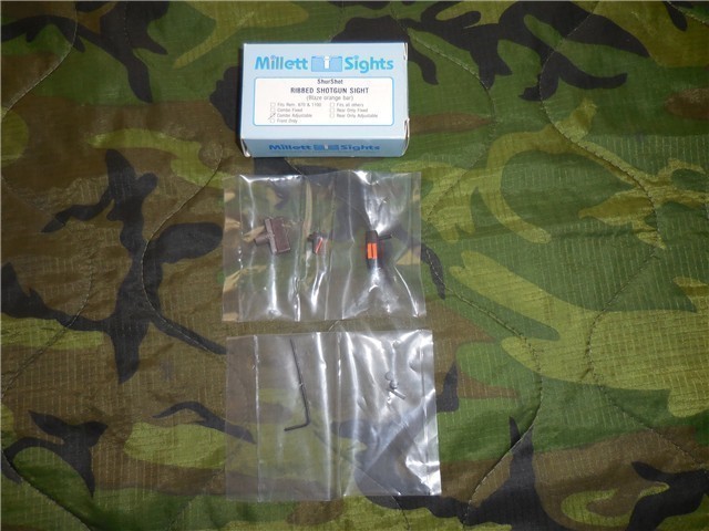 Millett ShurShot Ribbed Shotgun Sight Combo Adjust-img-2