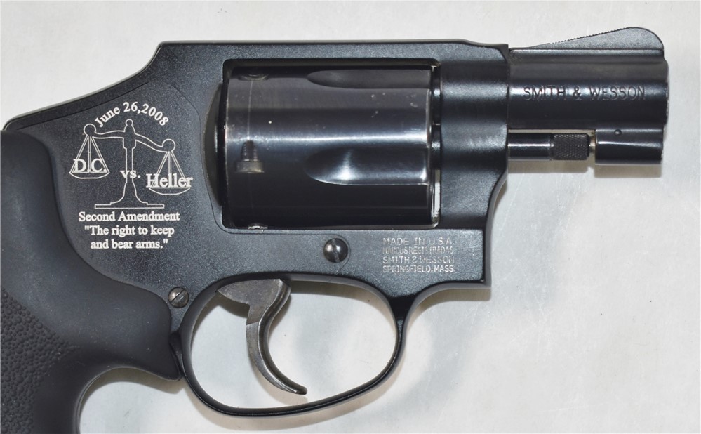 SMITH & WESSON MODEL 442-2 .38 SPECIAL +P 2008 DC vs HELLER S&W RARE 442-img-2