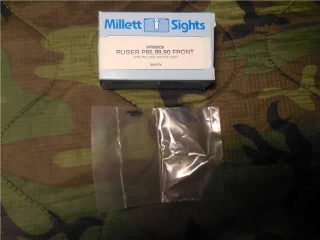 Millett Sights For Ruger P85,89,90 Front Sight-img-2