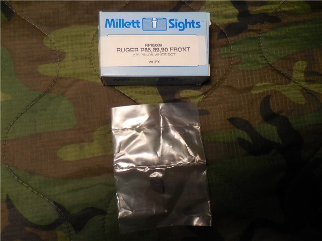 Millett Sights For Ruger P85,89,90 Front Sight-img-1