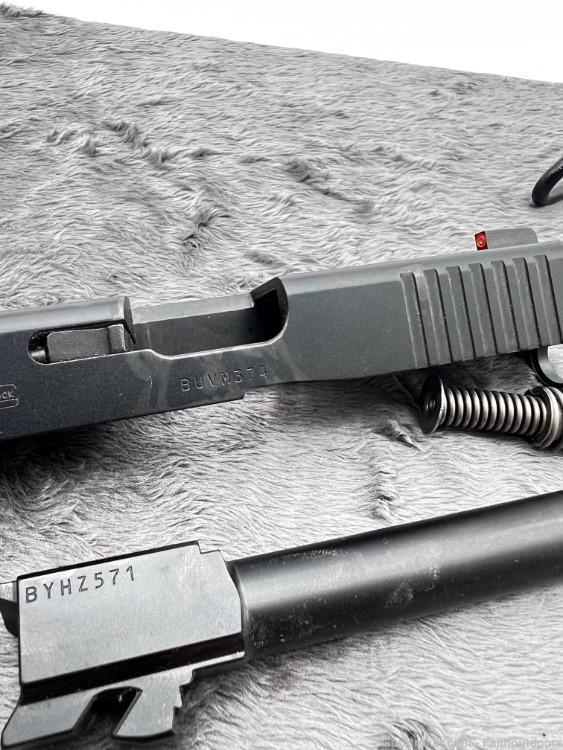 Glock 45 Slide, 9mm Amerglo night sights Glock Gen 5-img-7