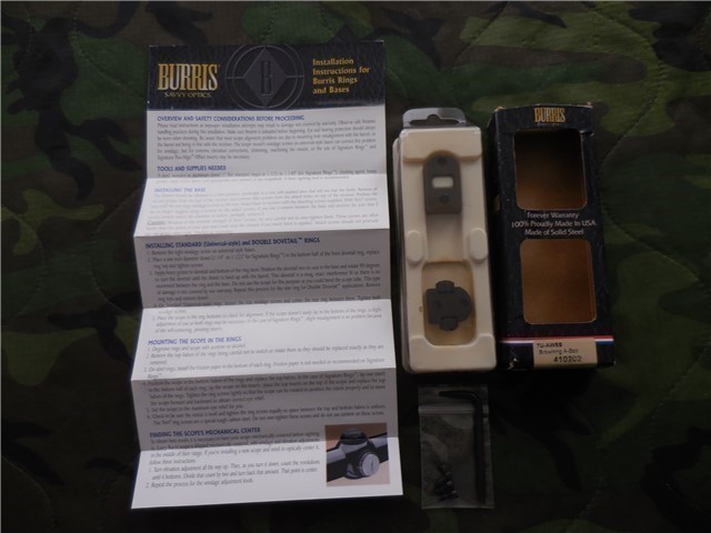Burris Two Piece Mount For Browning A Bolt-img-0