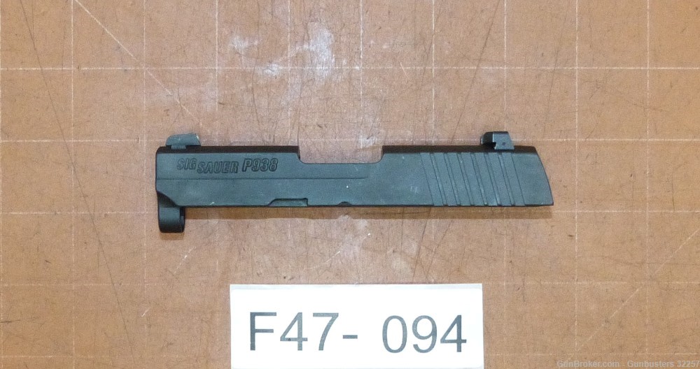 Sig Sauer P938 9mm, Repair Parts F47-094-img-5