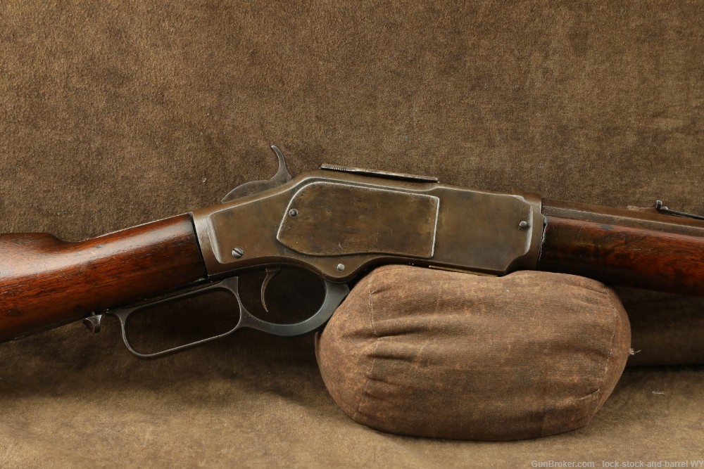 Winchester 1873 3rd Model in .22 Short Lever Action Rifle, 1884 Antique-img-4