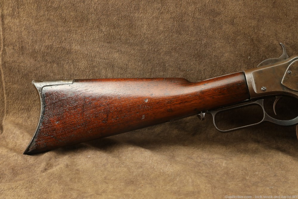 Winchester 1873 3rd Model in .22 Short Lever Action Rifle, 1884 Antique-img-3