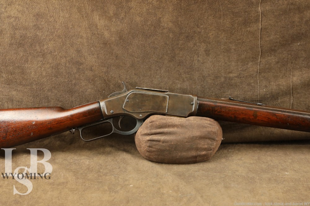 Winchester 1873 3rd Model in .22 Short Lever Action Rifle, 1884 Antique-img-0
