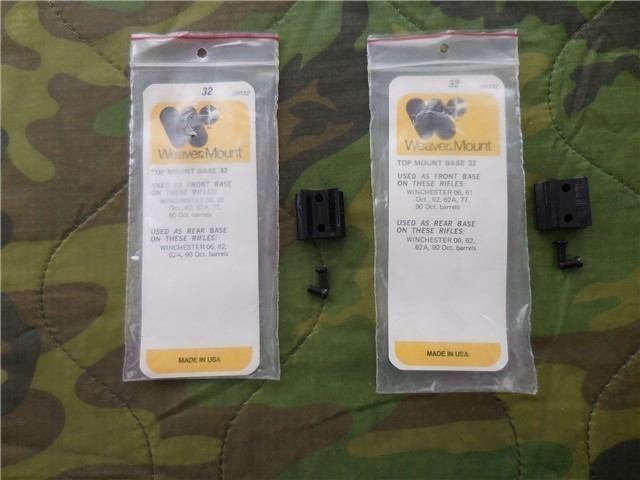 Weaver Top Mount Base Set For Winchester Rifles-img-2