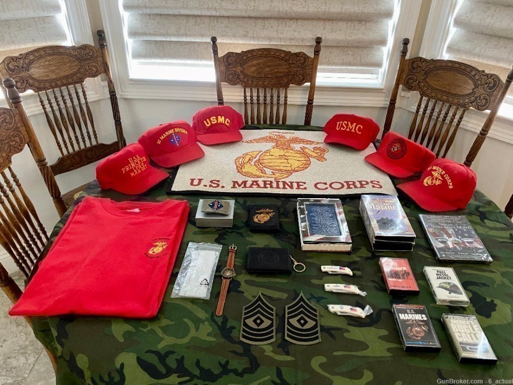 A Grouping Of  U.S. Marine Corps Memorabilia-img-0