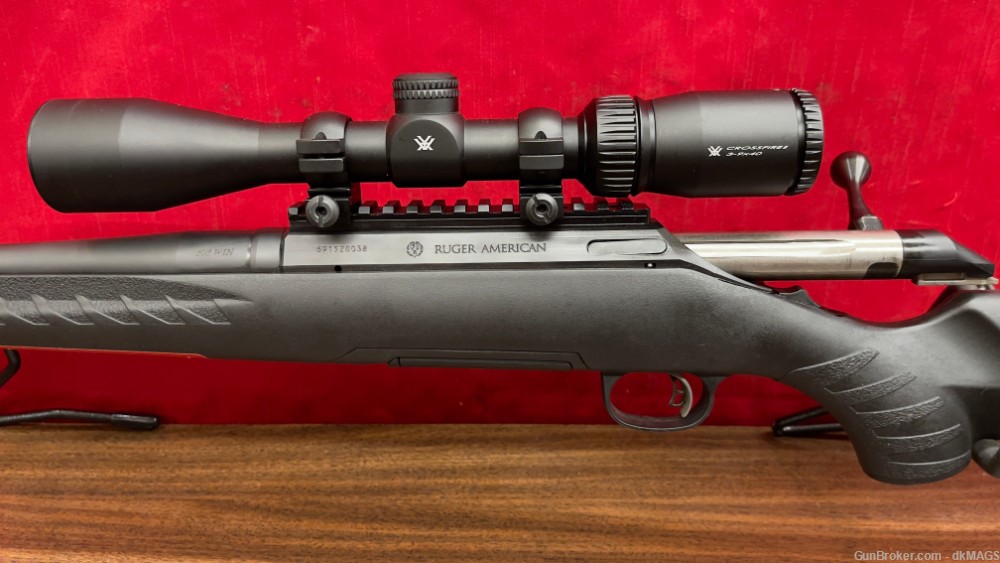 Ruger American .308 7.62x51 Bolt-Action Rifle & Vortex CrossFire II Scope-img-21