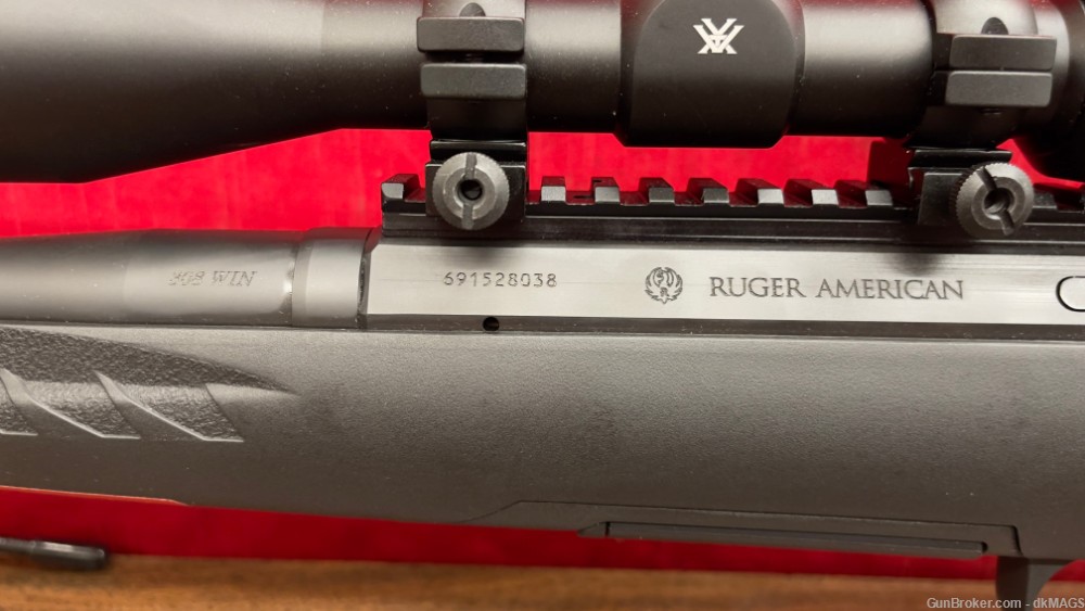 Ruger American .308 7.62x51 Bolt-Action Rifle & Vortex CrossFire II Scope-img-20