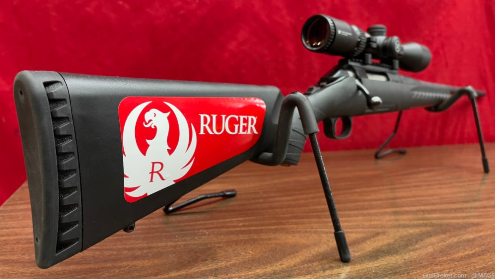 Ruger American .308 7.62x51 Bolt-Action Rifle & Vortex CrossFire II Scope-img-4