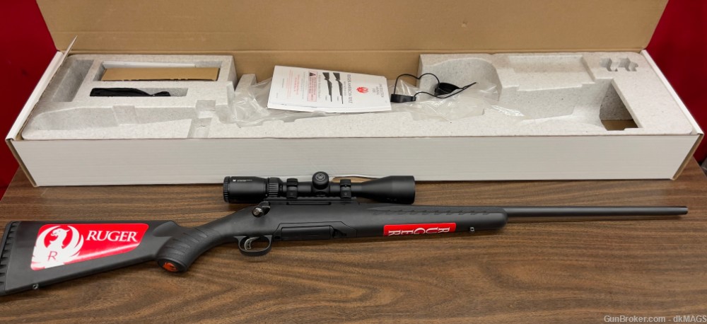 Ruger American .308 7.62x51 Bolt-Action Rifle & Vortex CrossFire II Scope-img-37