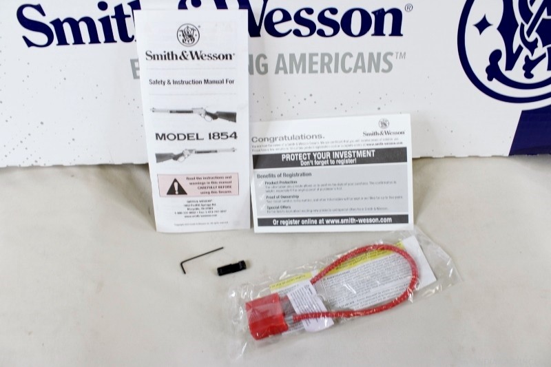 NIB SMITH & WESSON MODEL 1854 STAINLESS 44MAG 19.25" BOX-img-14