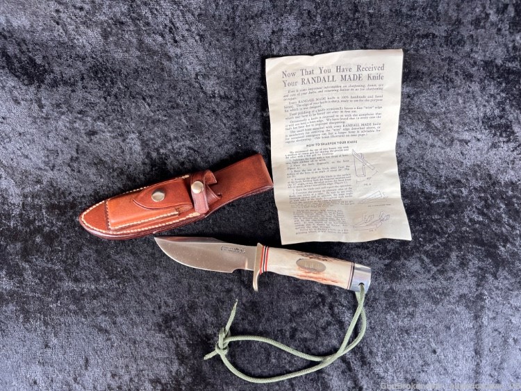 1978 - Randall Made S knife w/ original sheath-img-0