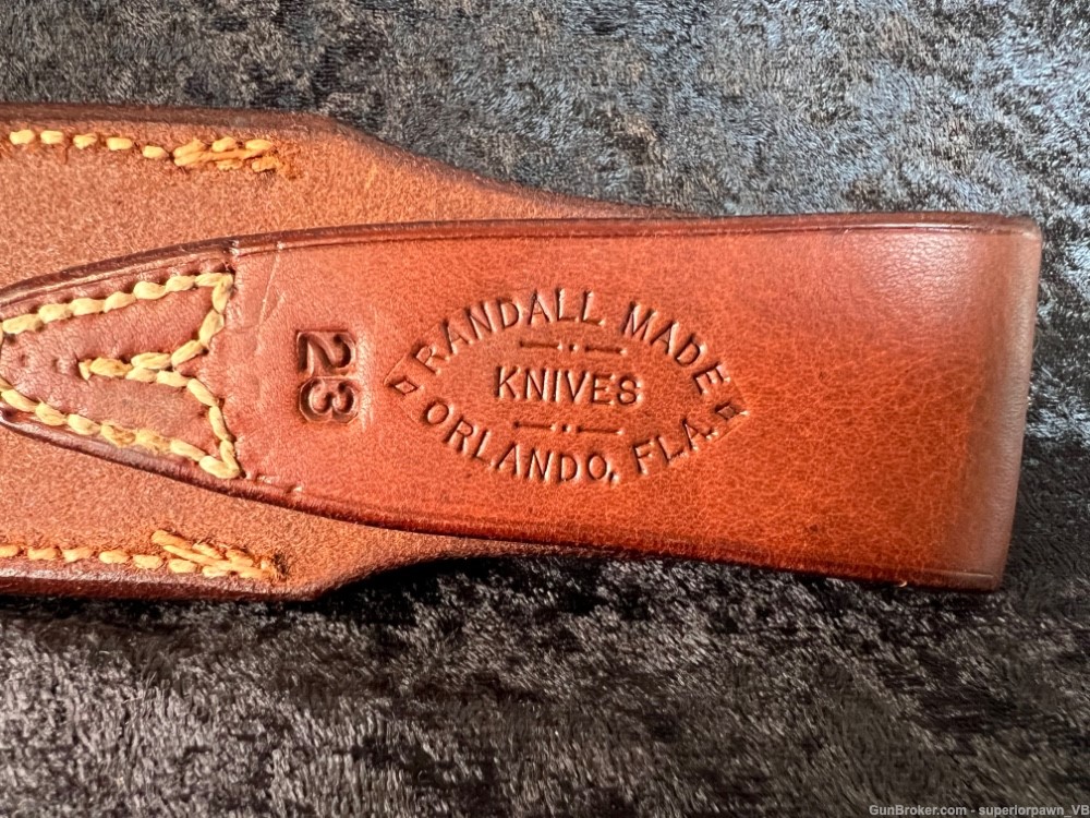 1978 - Randall Made S knife w/ original sheath-img-13