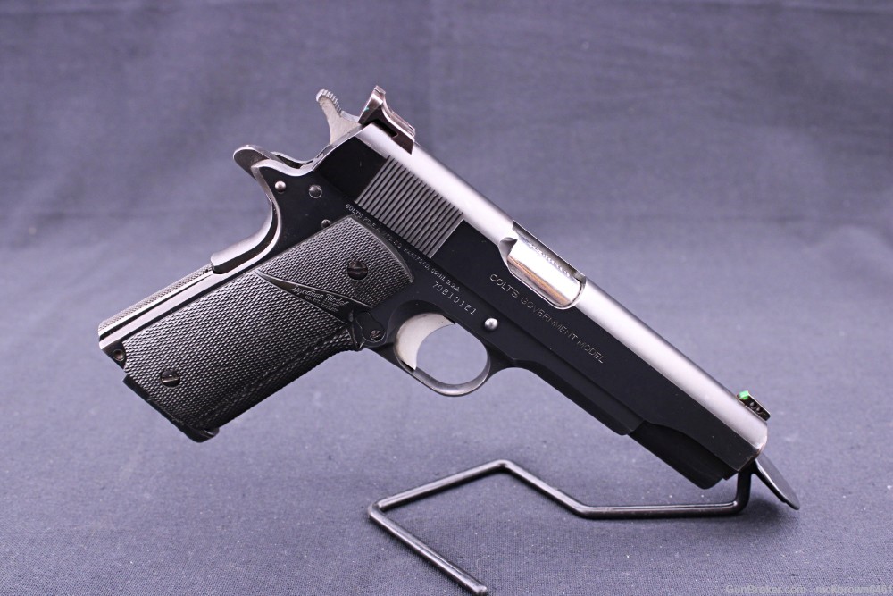 1981 COLT 1911 MKIV SERIES 70 GOVERNMENT 5" BLUED PACHMAYR HOLSTER M1911-img-5
