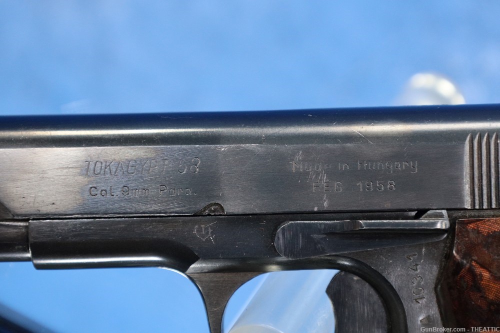FEG TOKAGYPT 58 9MM LUGER TOKAREV PISTOL MADE IN HUNGARY C&R ELIGIBLE-img-6