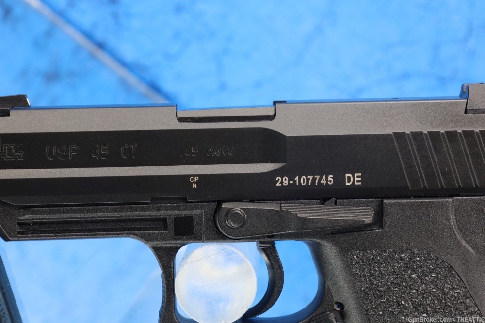 RARE HECKLER AND KOCH USP45 COMPACT TACTICAL H&K USP 45 CT NEW THREADED-img-6