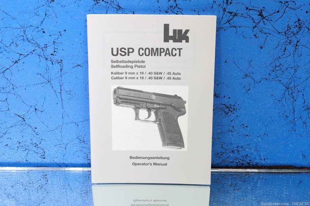 RARE HECKLER AND KOCH USP45 COMPACT TACTICAL H&K USP 45 CT NEW THREADED-img-42