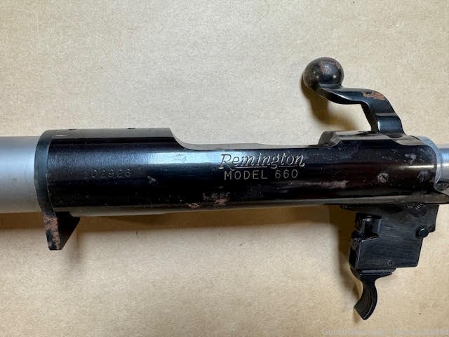  Gunsmith Special Remington 660 Rifled action believed to be 358 Win -img-5