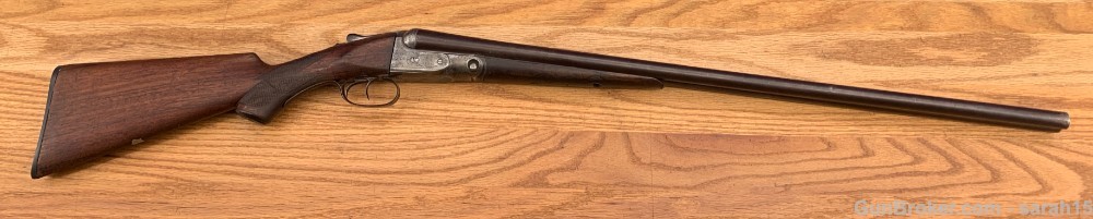 PARKER BROTHERS G SxS 1904 PIGEON NO SAFETY RARE 16 GAUGE 28" BARREL RINGS-img-9