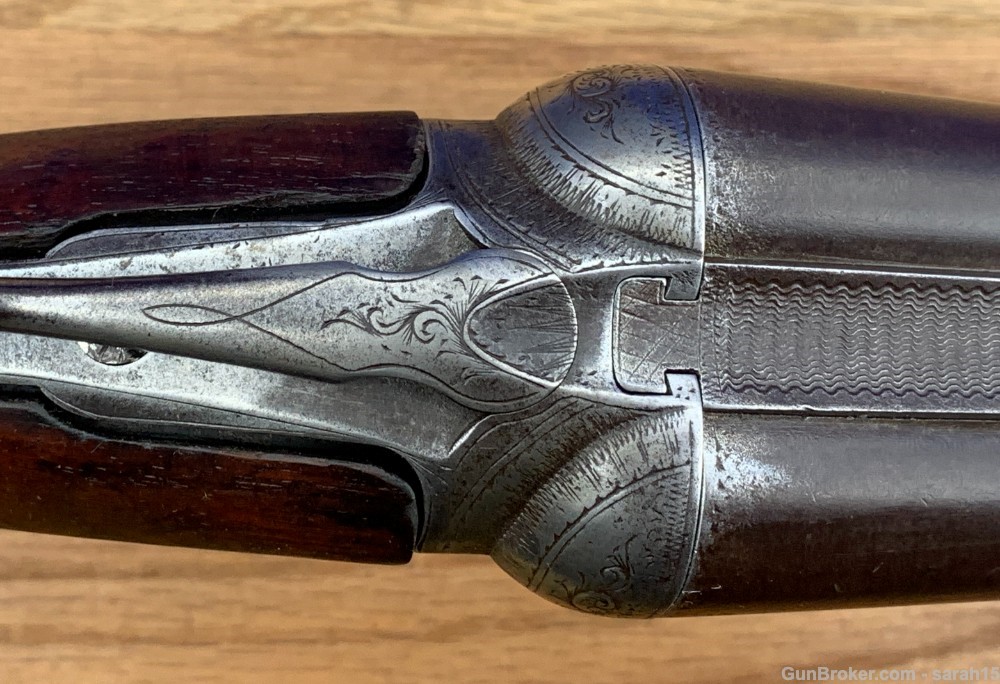 PARKER BROTHERS G SxS 1904 PIGEON NO SAFETY RARE 16 GAUGE 28" BARREL RINGS-img-23
