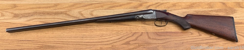 PARKER BROTHERS G SxS 1904 PIGEON NO SAFETY RARE 16 GAUGE 28" BARREL RINGS-img-3