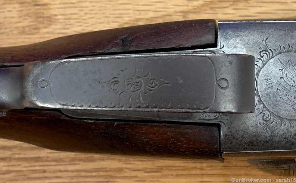 PARKER BROTHERS G SxS 1904 PIGEON NO SAFETY RARE 16 GAUGE 28" BARREL RINGS-img-29