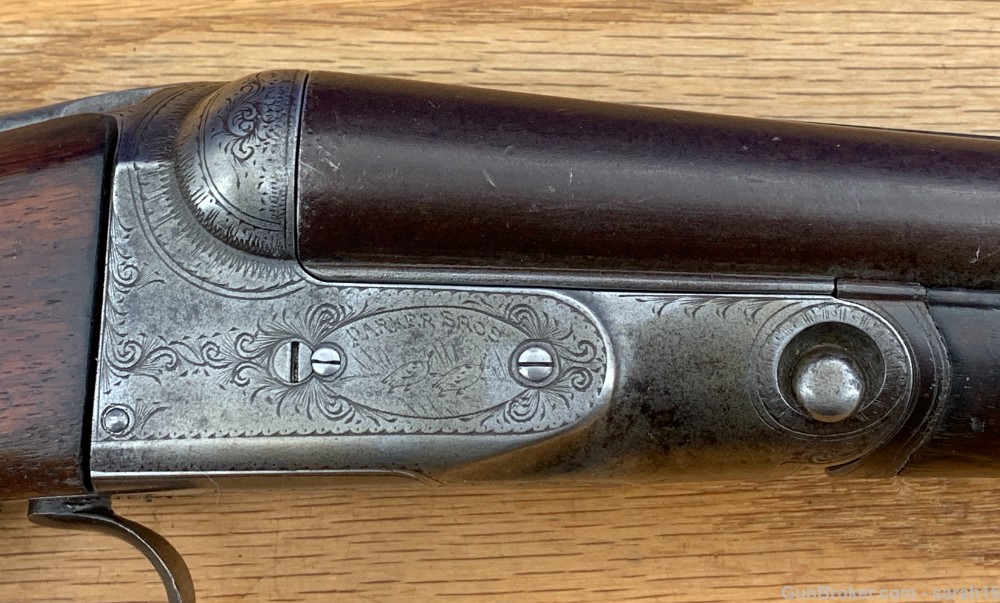 PARKER BROTHERS G SxS 1904 PIGEON NO SAFETY RARE 16 GAUGE 28" BARREL RINGS-img-15