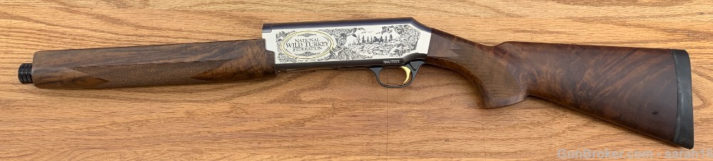 BROWNING 28" SILVER HUNTER 20 GAUGE NWTF 1 OF 750 MADE ORIG BOX & PAPERS-img-7