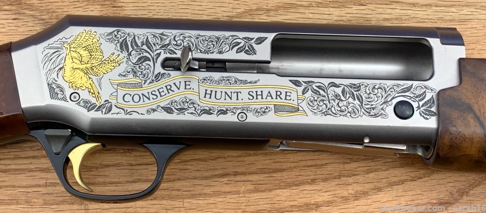 BROWNING 28" SILVER HUNTER 20 GAUGE NWTF 1 OF 750 MADE ORIG BOX & PAPERS-img-23