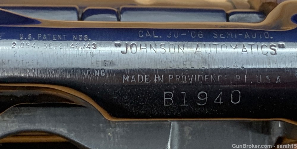 JOHNSON-AUTOMATICS M1941 JOHNSON .30-06 SPRINGFIELD RIFLE DANISH CONTRACT-img-20