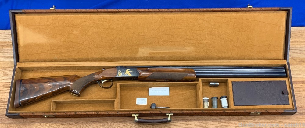 WEATHERBY ORION GOLD ENGRAVED 1986-87 DUCKS UNLIMITED SPONSOR 1 OF 1100-img-0