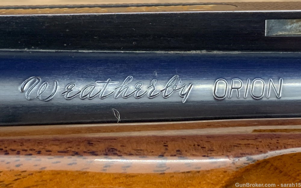 WEATHERBY ORION GOLD ENGRAVED 1986-87 DUCKS UNLIMITED SPONSOR 1 OF 1100-img-19