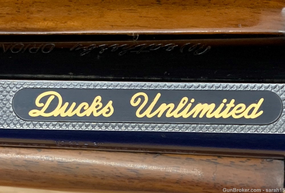 WEATHERBY ORION GOLD ENGRAVED 1986-87 DUCKS UNLIMITED SPONSOR 1 OF 1100-img-24