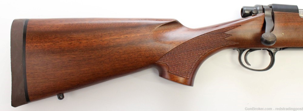 Remington 700 BDL 22" Barrel 350 Rem Mag Wood Stock Bolt Action Rifle 1985-img-1