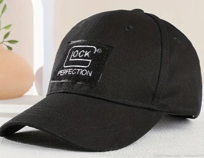 Men's Tactical Baseball Cap Glock Embroidered Hat Outdoor Sports Fishing Su-img-0