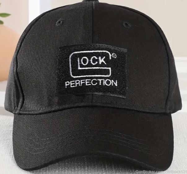 Men's Tactical Baseball Cap Glock Embroidered Hat Outdoor Sports Fishing Su-img-1
