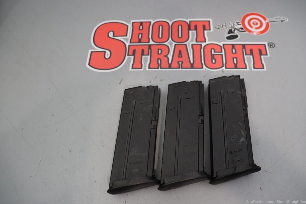 Lot O' FNH FN Five-SeveN Magazines 5.7x28mm 20-Round -img-0