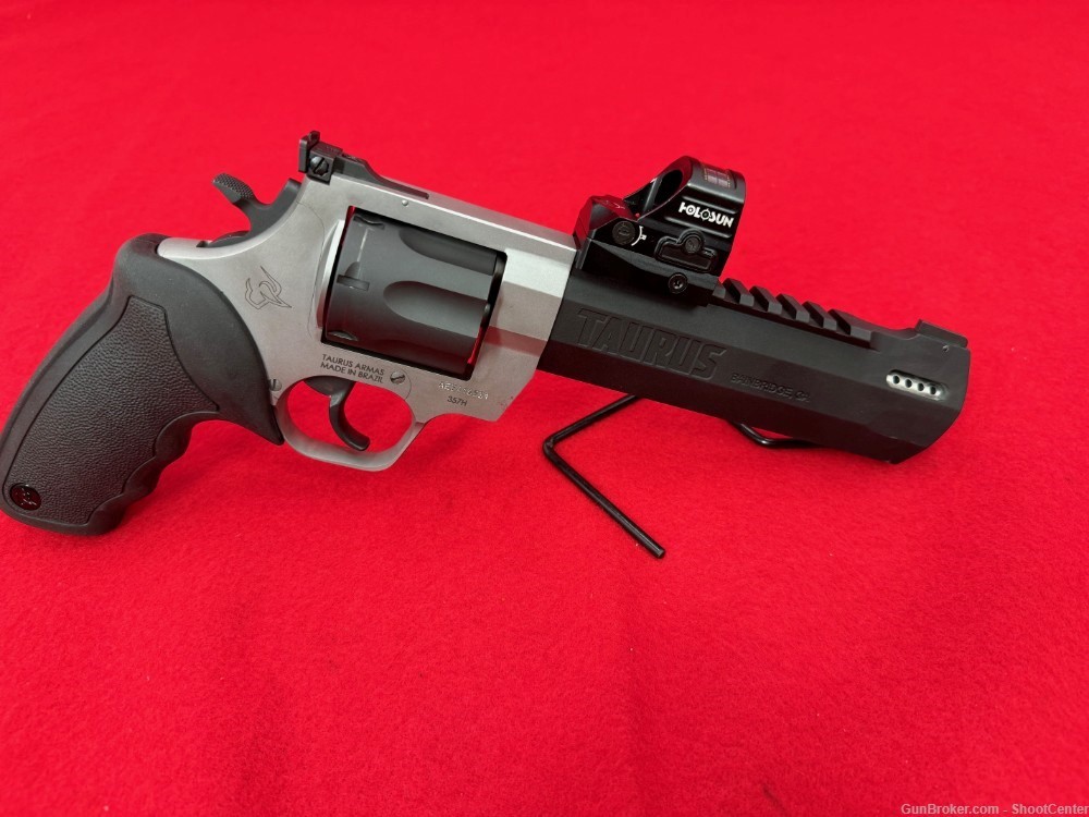 TAURUS RAGING HUNTER PORTED 357MAG W/ HOLOSUN NoCCFees FAST SHIPPING-img-7