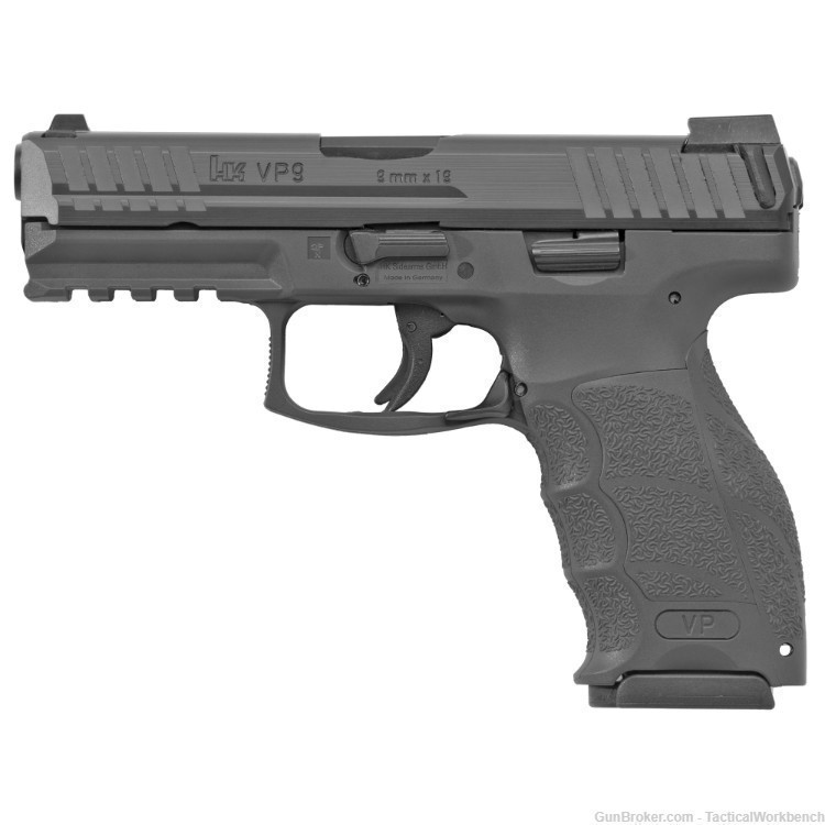 Heckler & Koch, HK, VP9, 9MM, 3 Mags,17rd,Night Sights, Free Mags from HK!-img-1