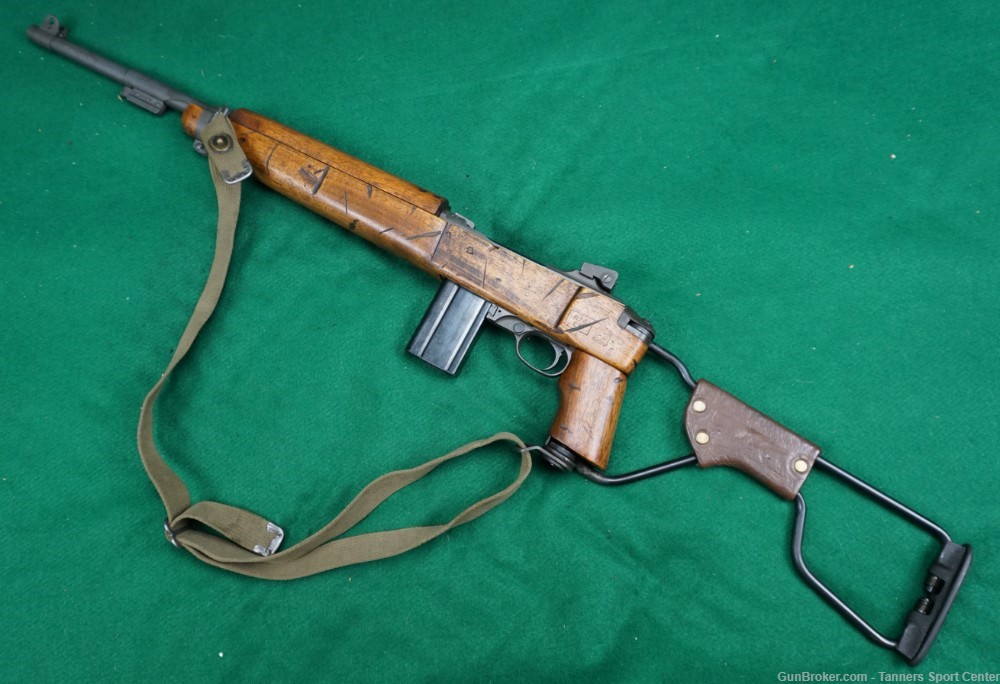 WWII / Korean War Inland M1 30 Carbine 18" Paratrooper $.01 Start - C&R OK-img-19