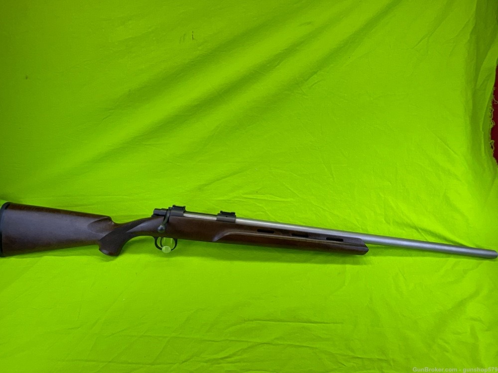 Original Cooper Montana Varmint Model 22 Single Shot 220 Swift 24 In Walnut-img-0