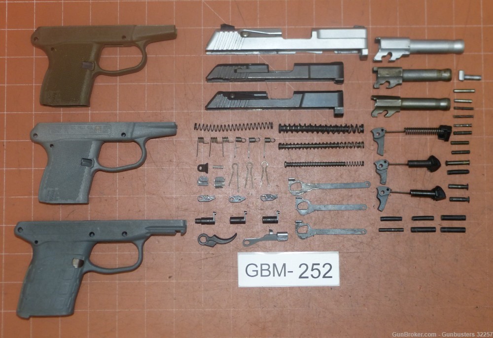 Kel-Tec Miscellaneous, Repair Parts GBM-252-img-0