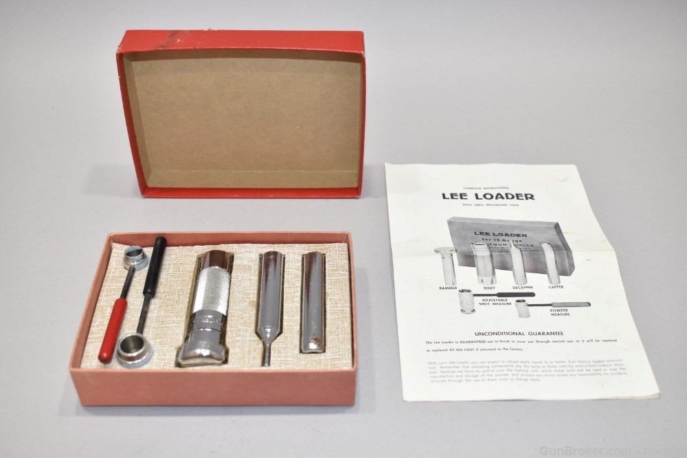 Vintage Lee Loader 16 G Shotshell Reloading Kit Complete-img-1