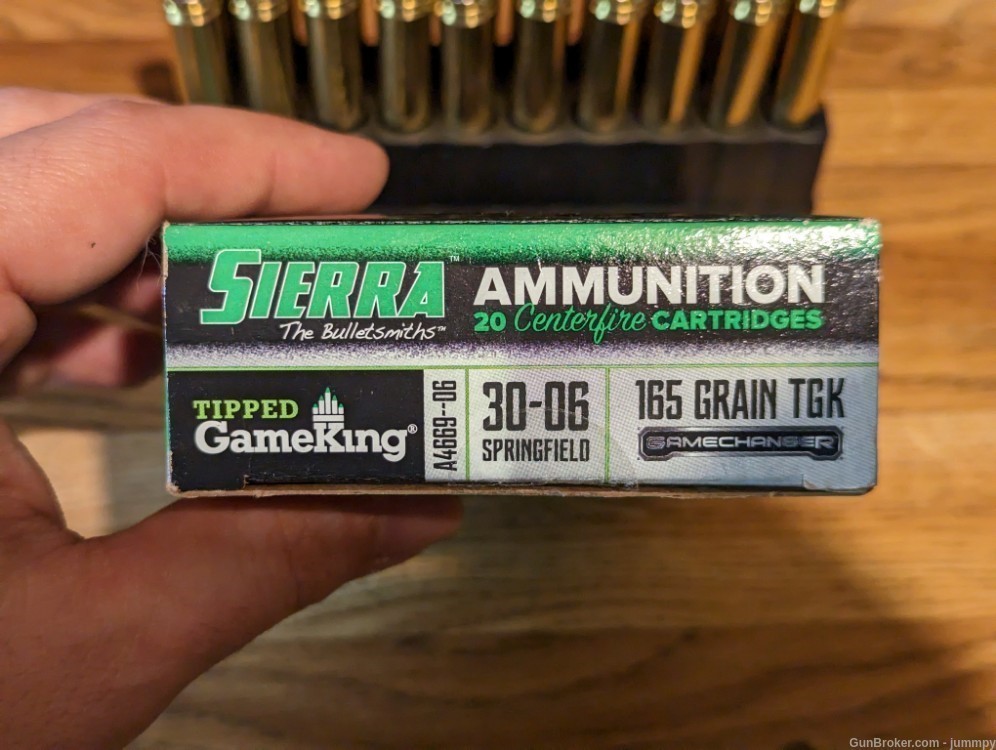 Sierra .30-06 Springfield 165Gr TGK Bullet Gamechanger-img-1