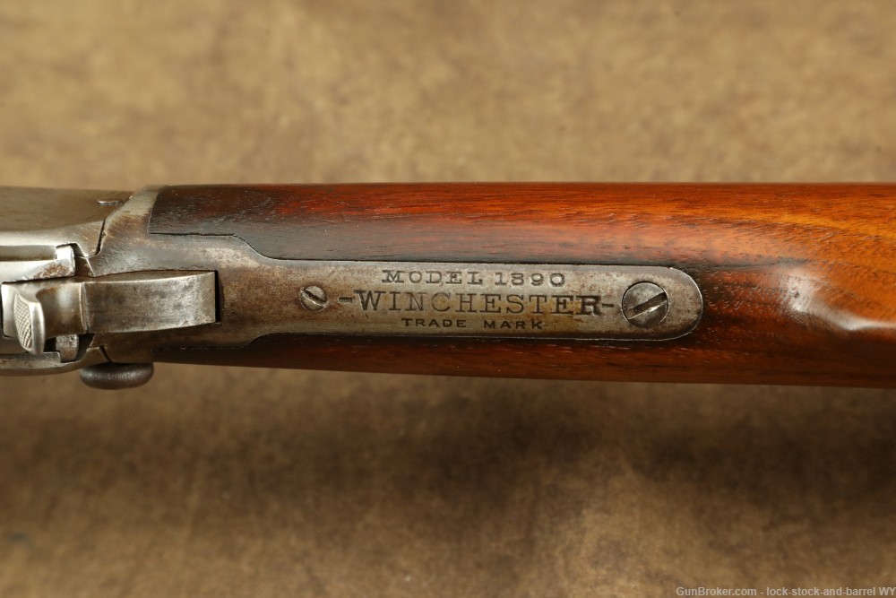 Winchester 2nd Model 1890 Takedown .22 Short Pump Action Rifle, 1905 C&R-img-24